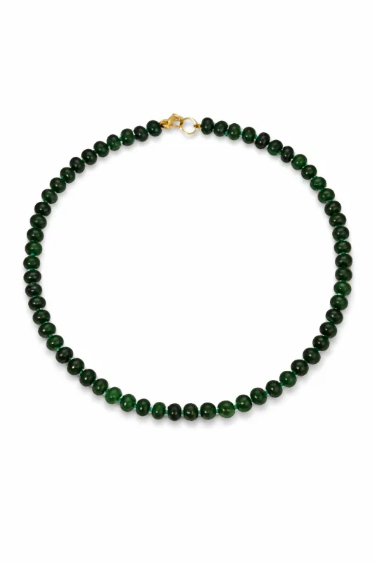 Evergreen Gemstone Necklace made by Adina Reyter