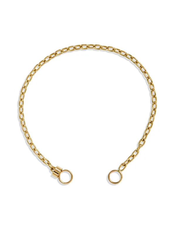 Pulley Chain Yellow Gold Bracelet made by YLANG23
