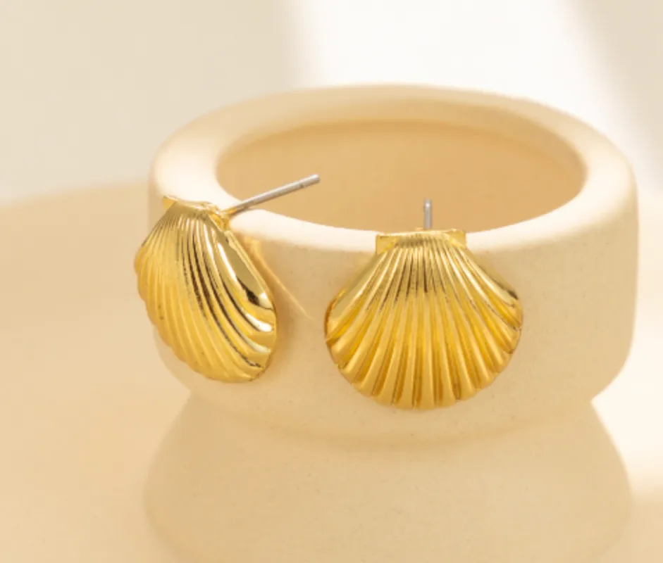 Jimmi Shell Earrings sold by Jimmi Swim