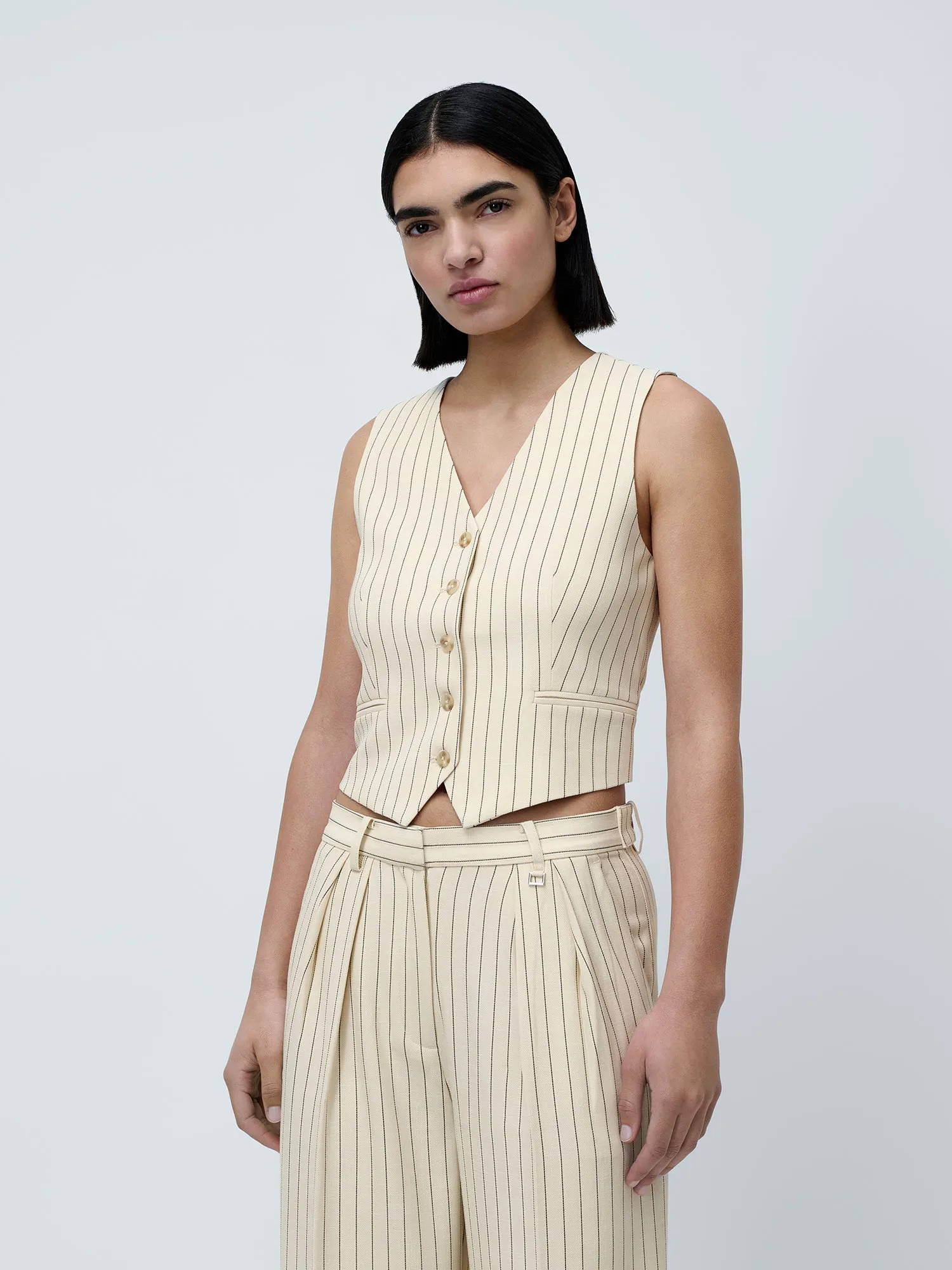 Style: "Elaine" Vest sold by LeGer product image thumbnail 2