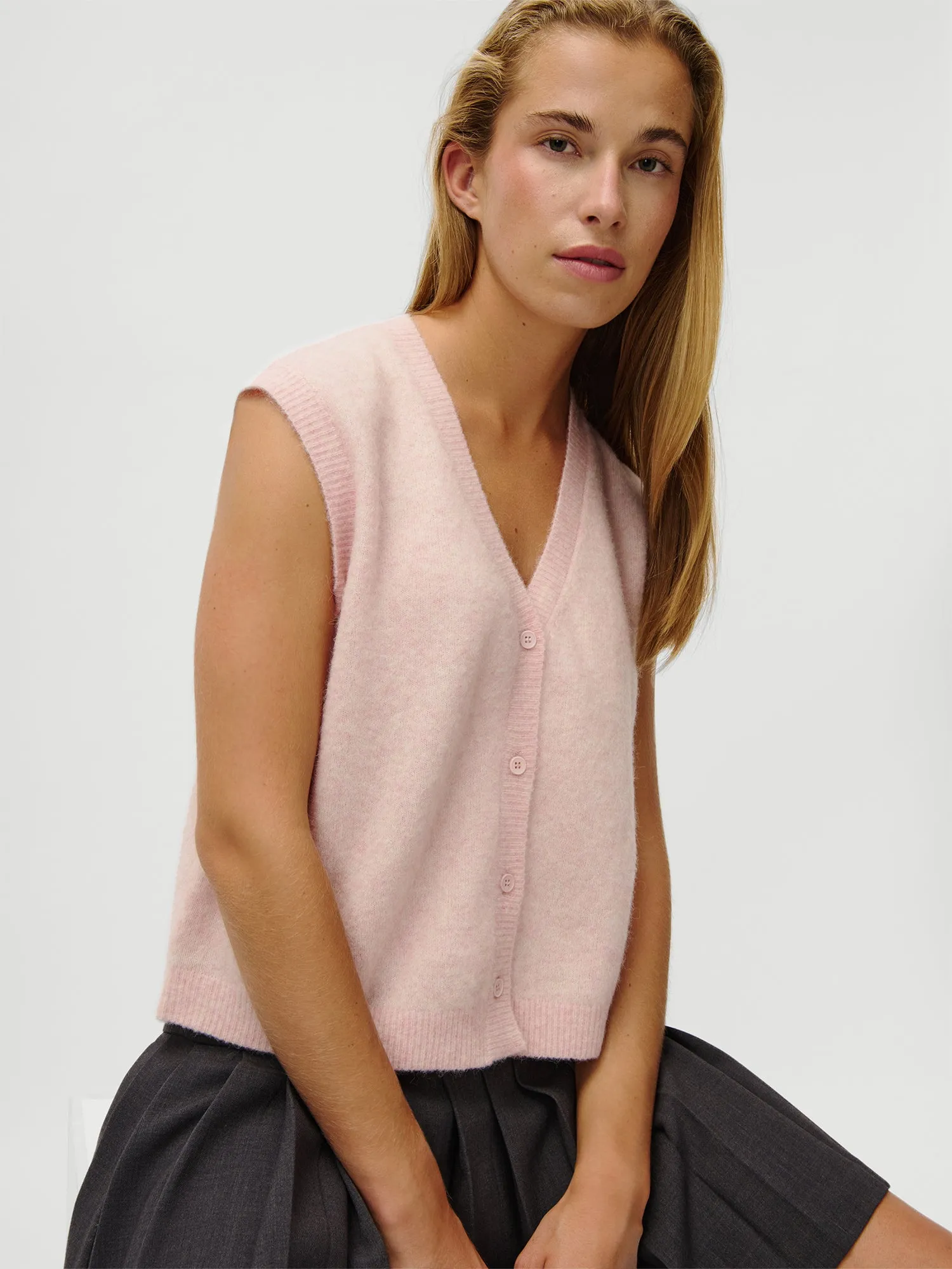 LeGer x Oh April - Amira Knit Vest sold by LeGer product image thumbnail 5