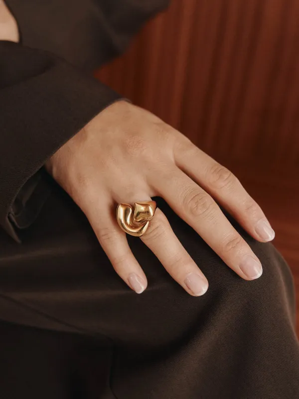 Style: LeGer x Purelei "Fluid Forms" Ring made by LeGer