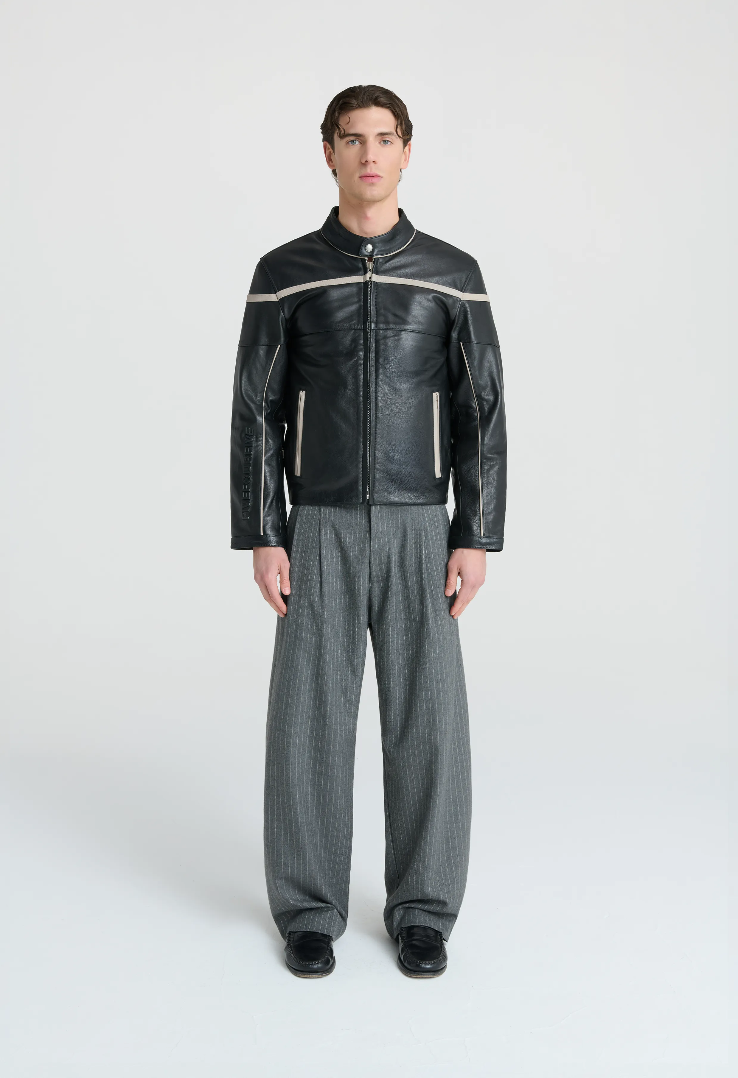 AUTOMOBILI CLUB LE MANS RACING LEATHER JACKET sold by Fivefourfive product image thumbnail 2