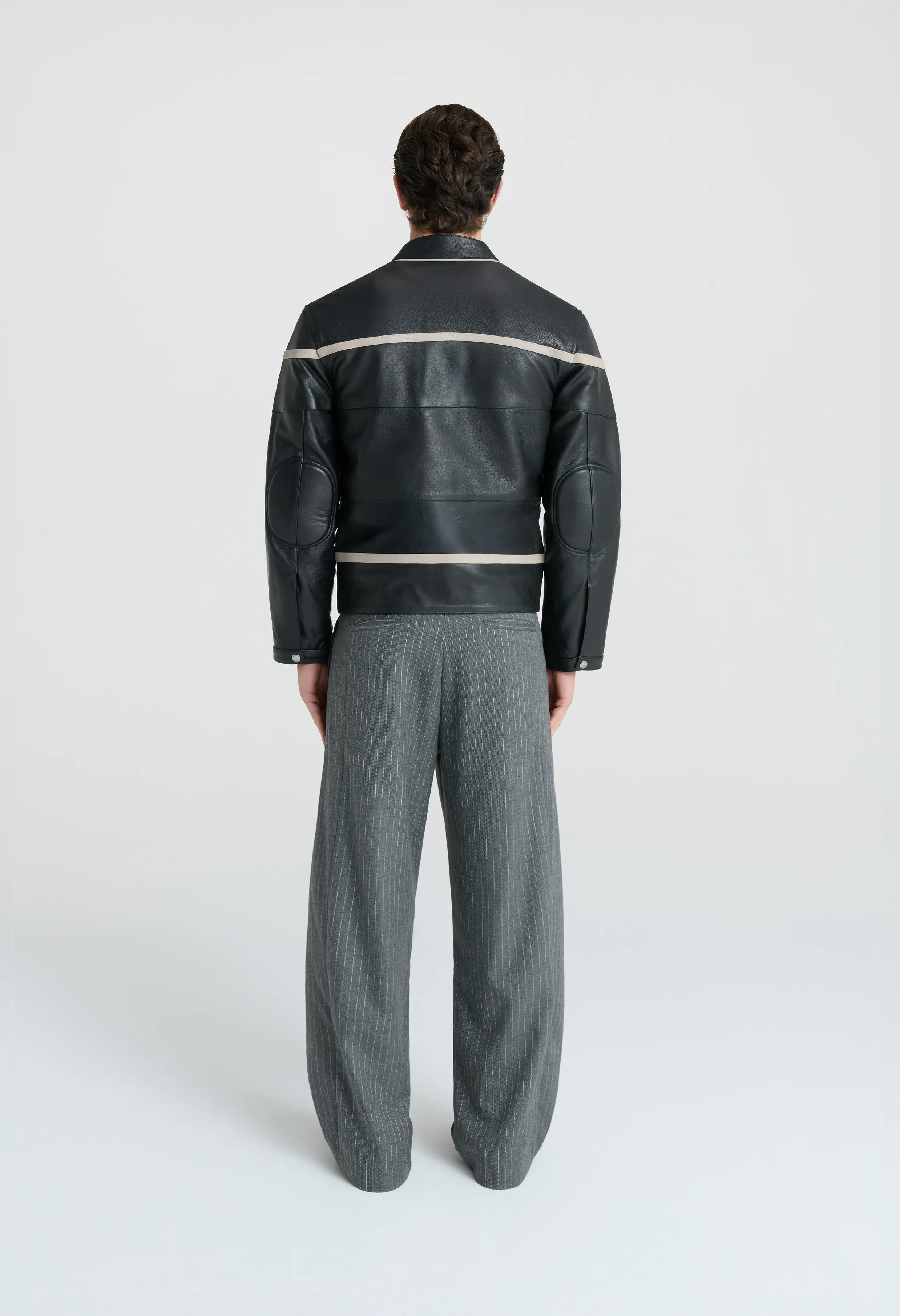 AUTOMOBILI CLUB LE MANS RACING LEATHER JACKET sold by Fivefourfive product image thumbnail 4