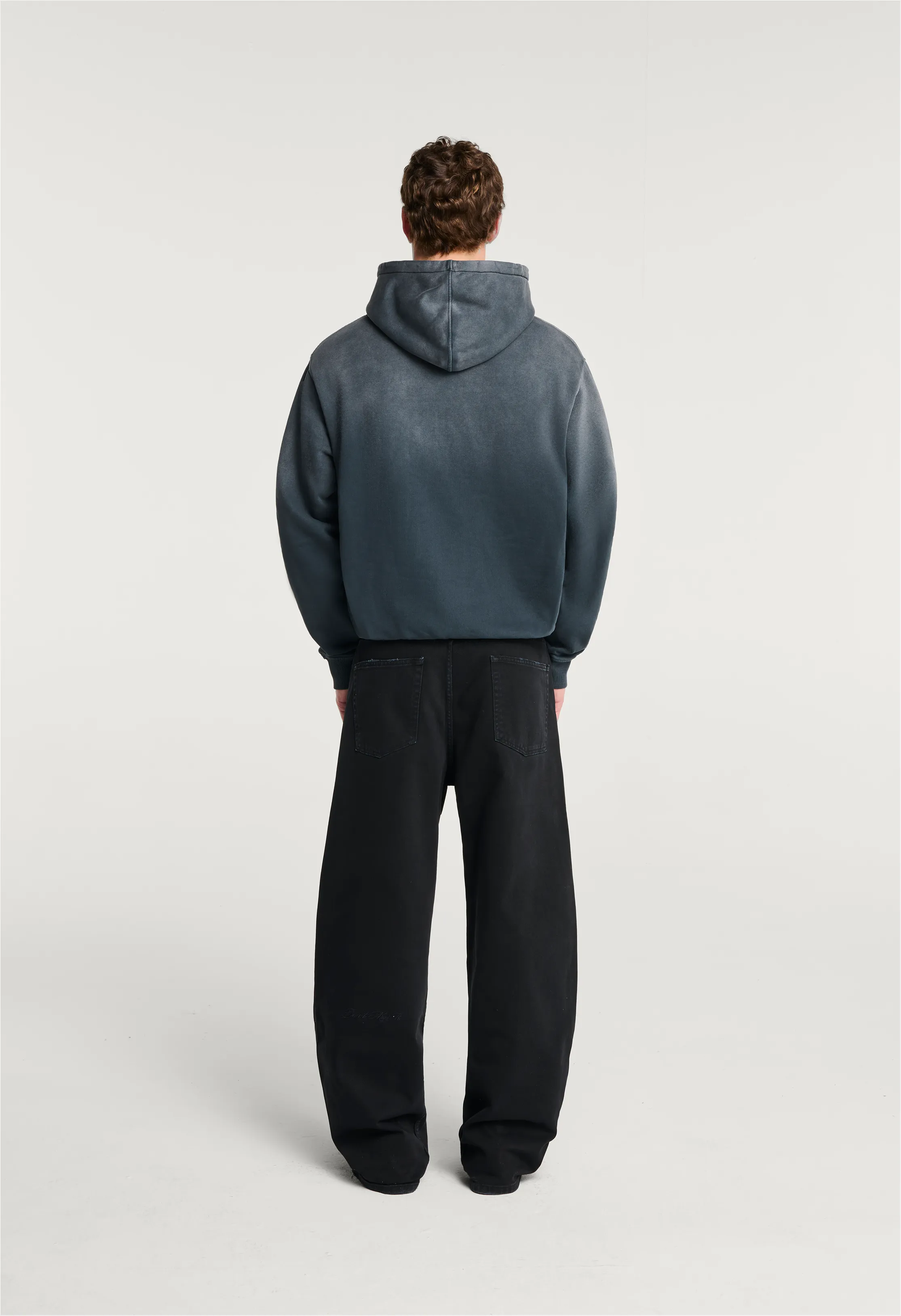 545 EVERYDAY FADED HOODIE MIDNIGHT BLACK sold by Fivefourfive product image thumbnail 4