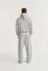 545 EVERYDAY HEAVY COTTON SWEATPANTS HEATHER GREY sold by Fivefourfive