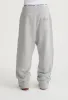 545 EVERYDAY HEAVY COTTON SWEATPANTS HEATHER GREY sold by Fivefourfive