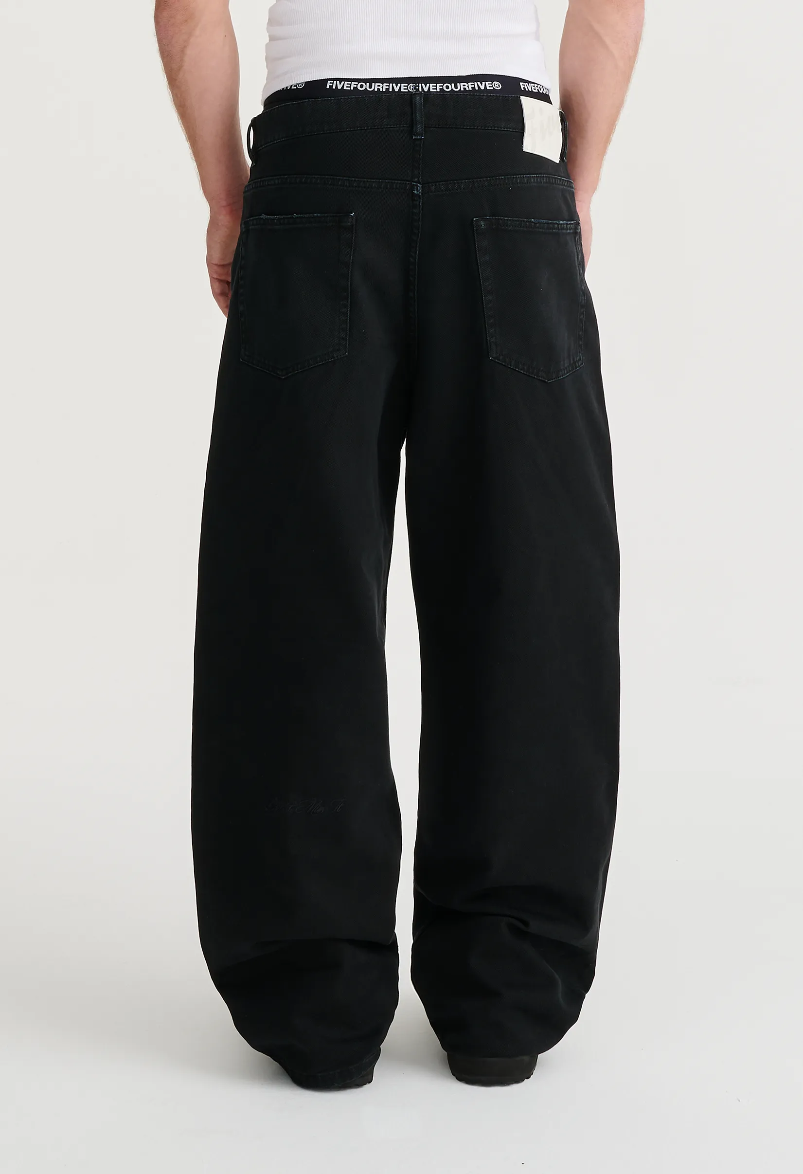 545 EVERYDAY DENIM 02 WIDE LEG MIDNIGHT BLACK sold by Fivefourfive product image thumbnail 2