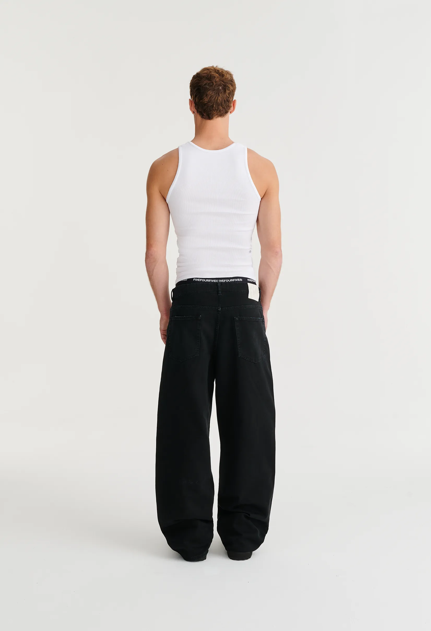 545 EVERYDAY DENIM 02 WIDE LEG MIDNIGHT BLACK sold by Fivefourfive product image thumbnail 5