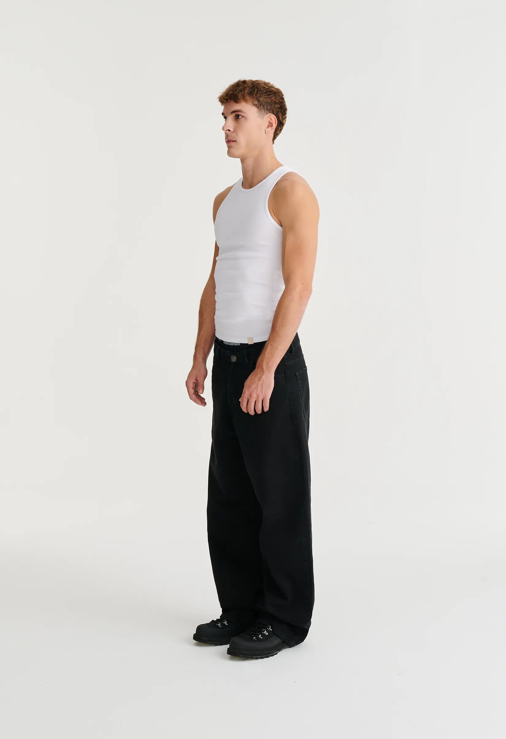 545 EVERYDAY DENIM 02 WIDE LEG MIDNIGHT BLACK sold by Fivefourfive product image thumbnail 4