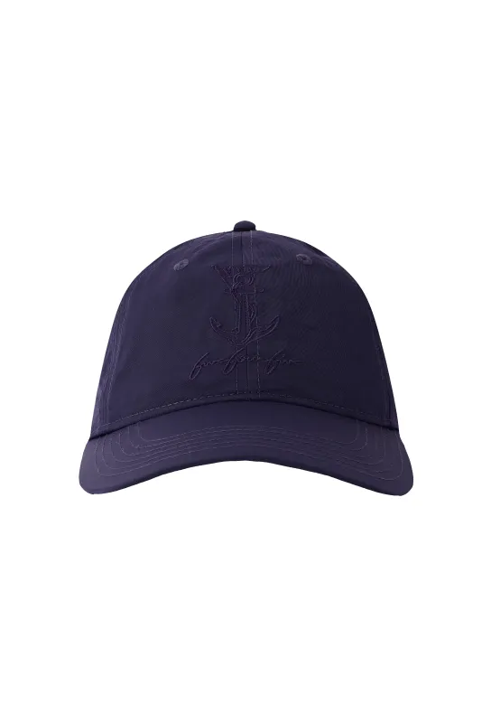 545 NYLON YACHT LOGO CAP NAVY sold by Fivefourfive