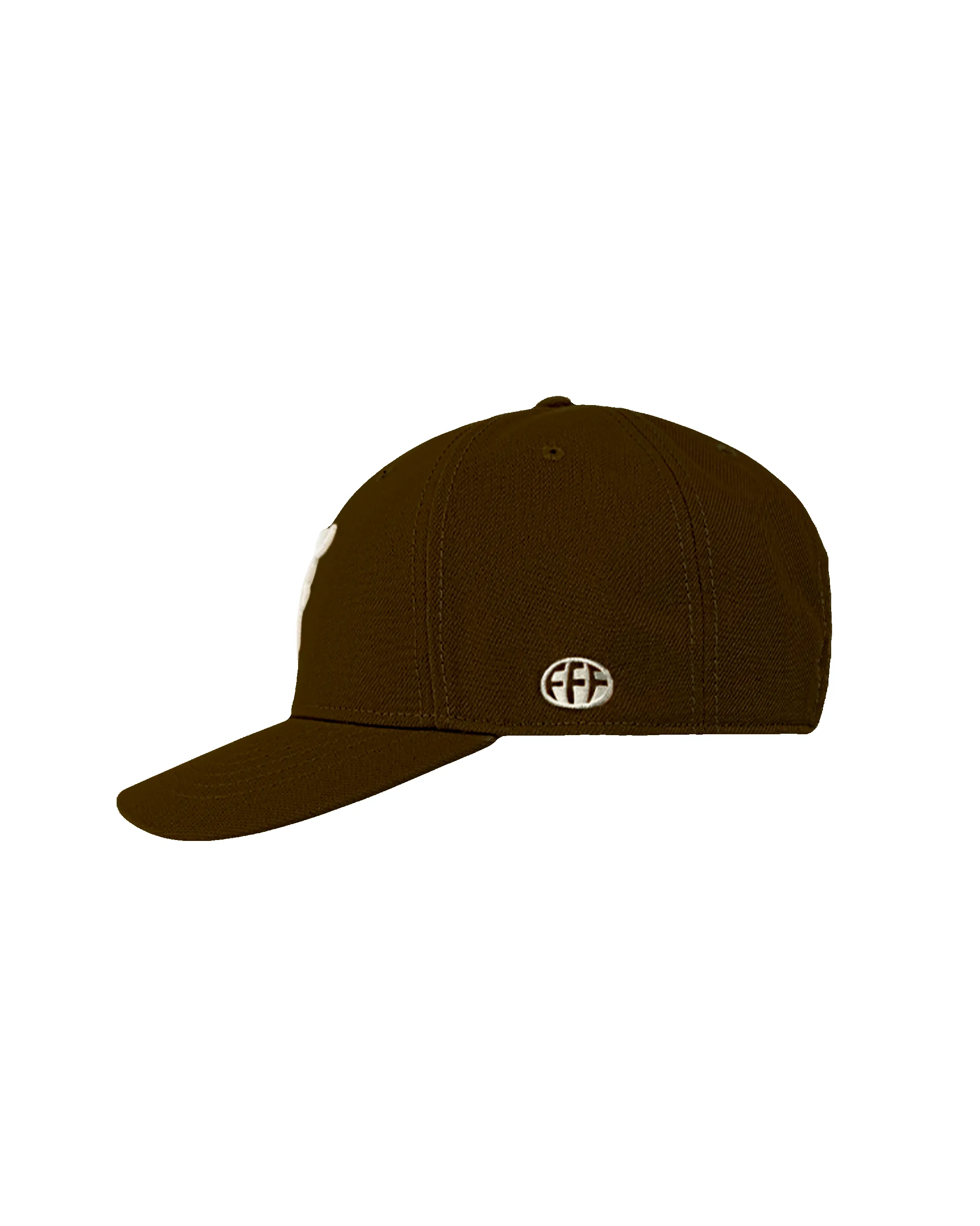 545 TEAM LOGO BASEBALL HAT LIGHT BROWN sold by Fivefourfive product image thumbnail 3
