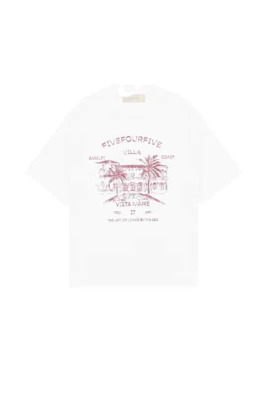 545 SUMMER VILLA TEE WHITE sold by Fivefourfive