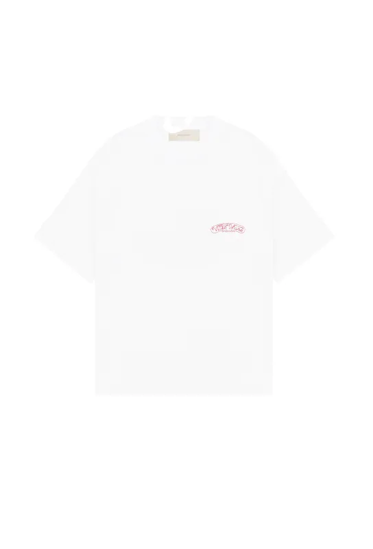 545 VISTA MARE TEE WHITE made by Fivefourfive