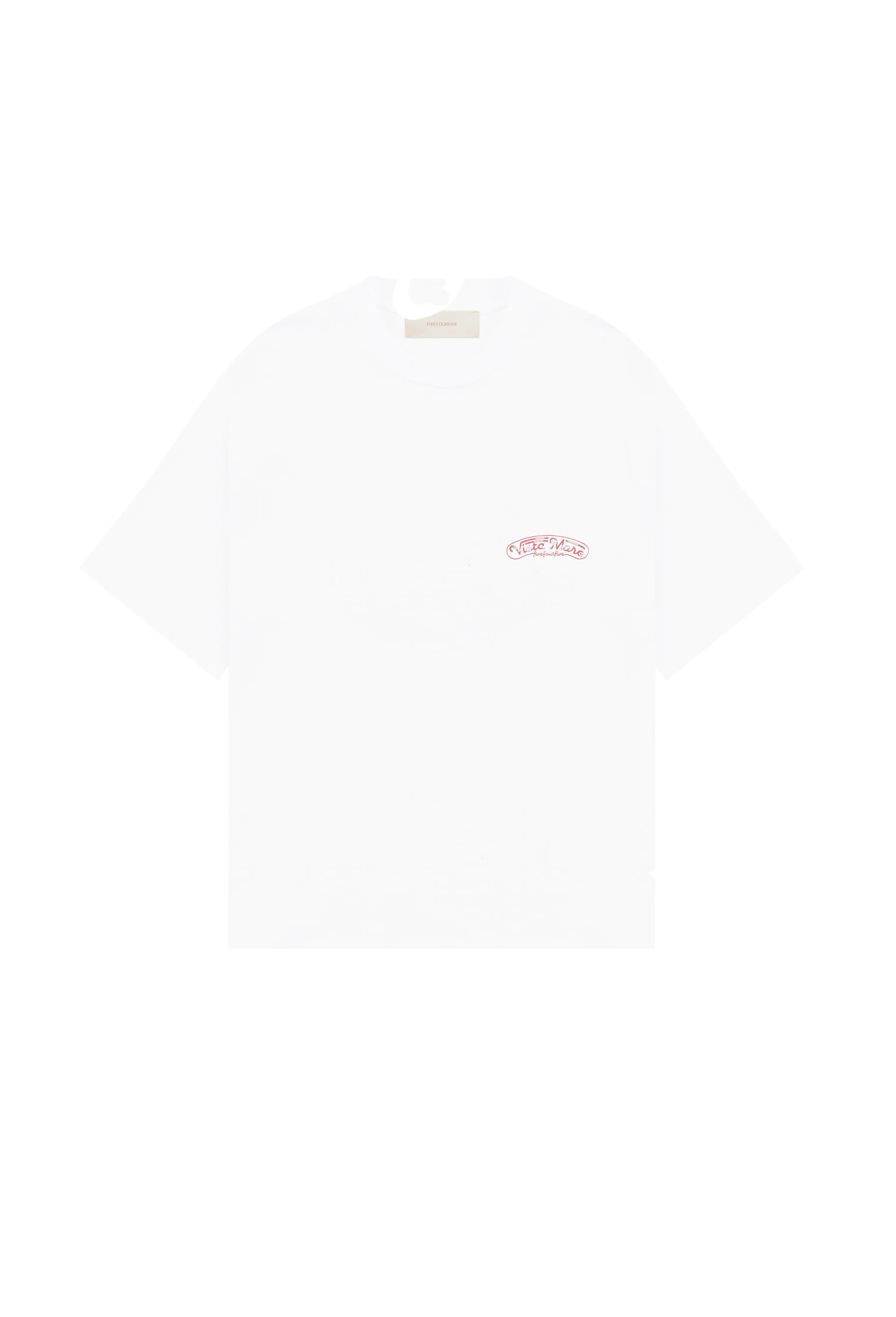 545 VISTA MARE TEE WHITE sold by Fivefourfive