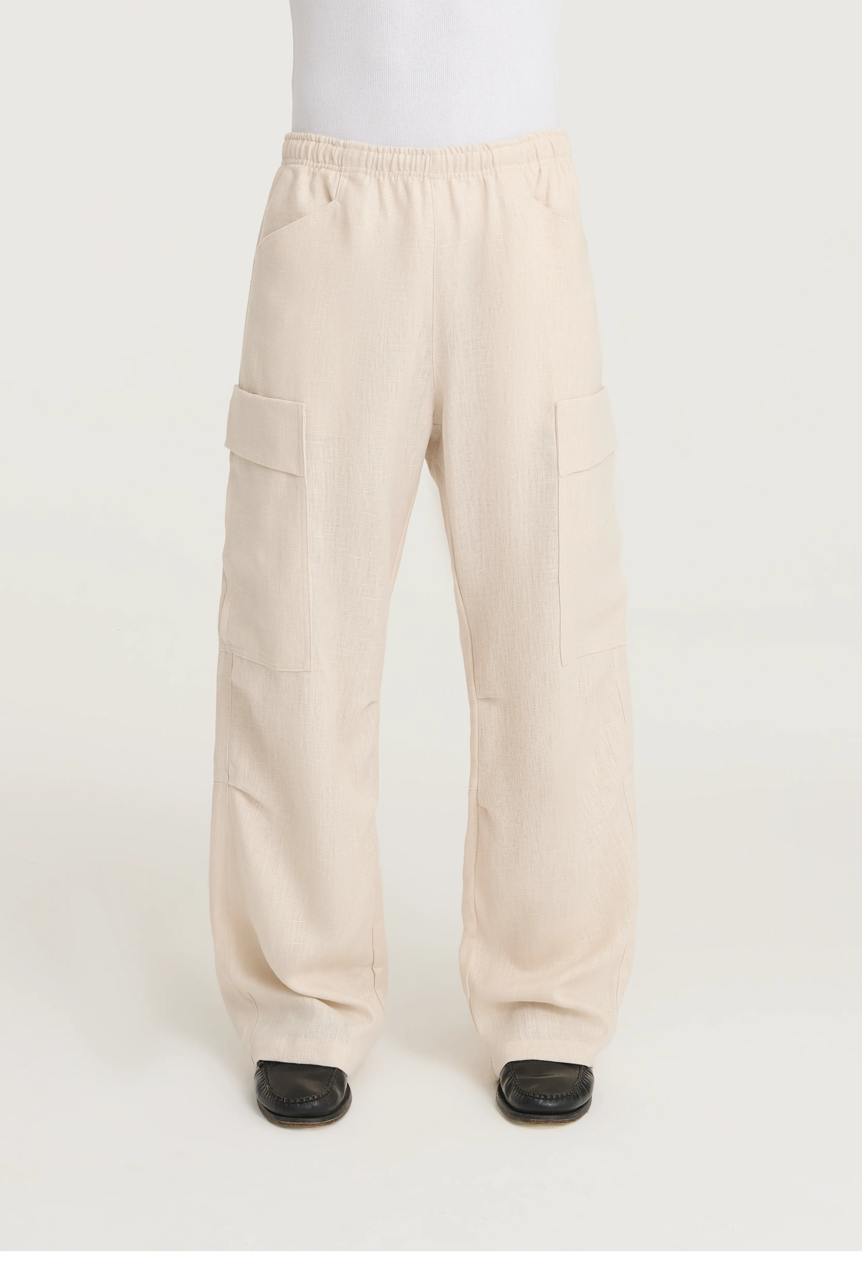 545 HEAVY CARGO LINEN IVORY sold by Fivefourfive