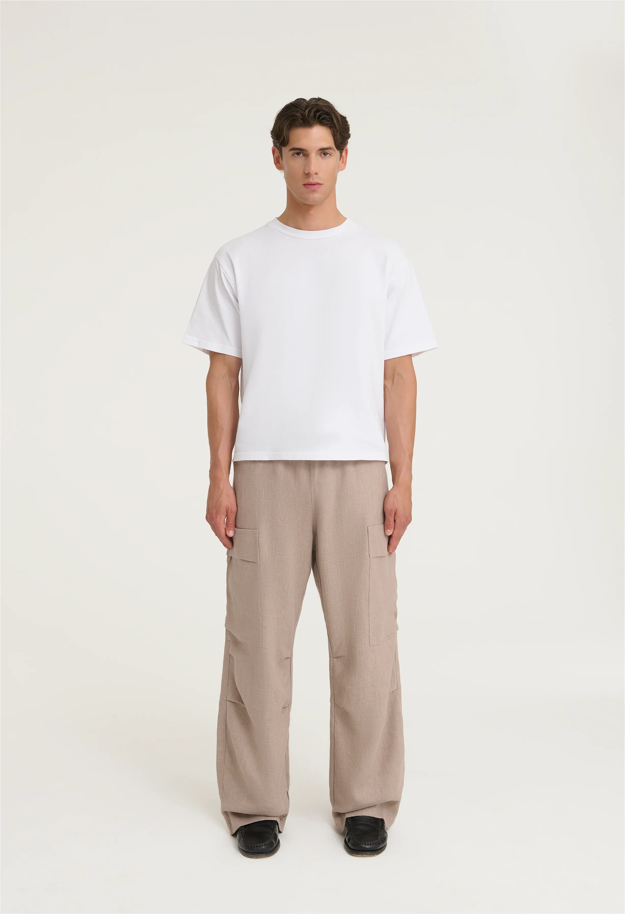 545 HEAVY CARGO LINEN STONE GREY sold by Fivefourfive product image thumbnail 3