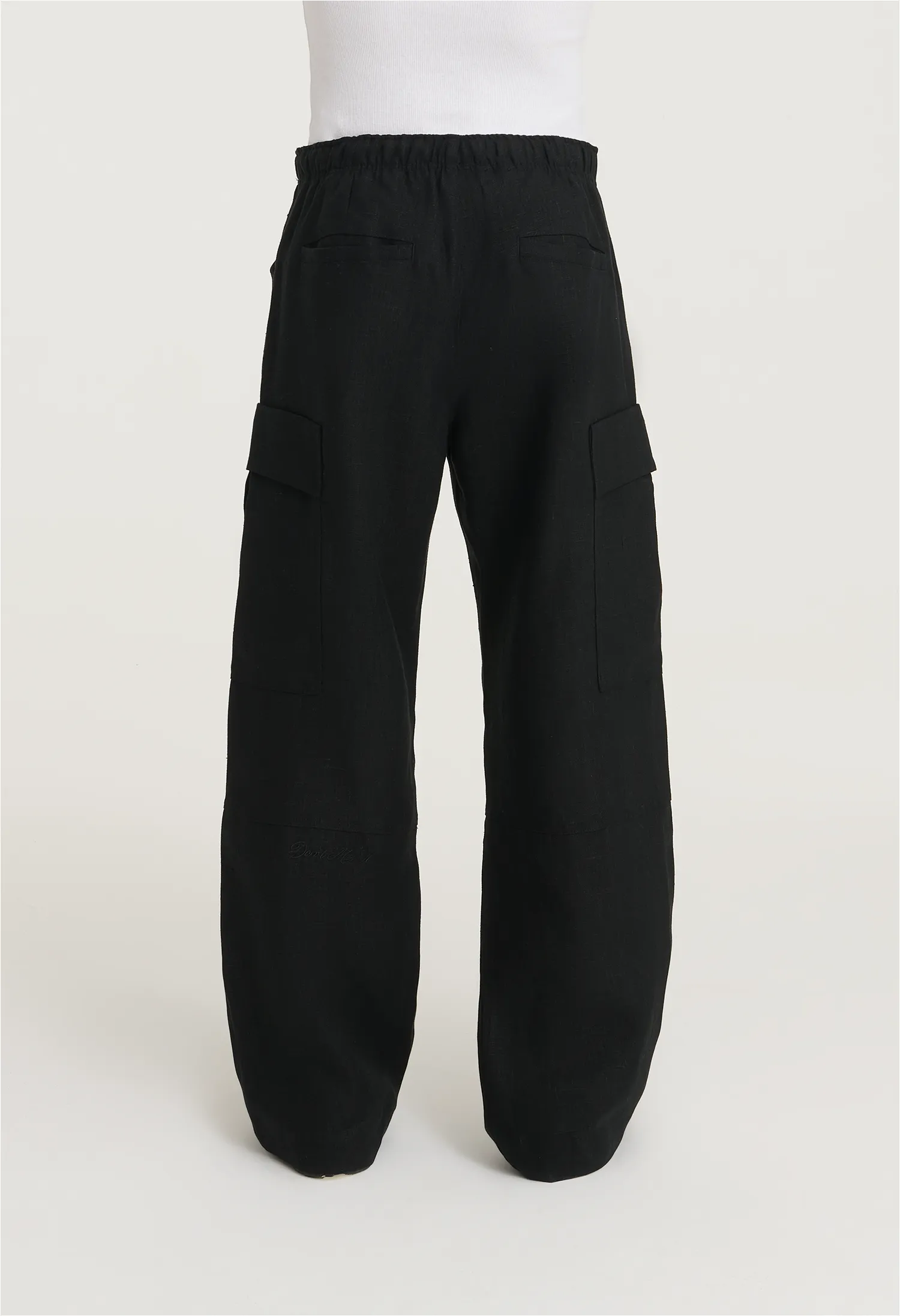 545 HEAVY CARGO LINEN ASH BLACK sold by Fivefourfive product image thumbnail 2
