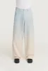 545 FADED LINEN PANTS OCEAN BLUE sold by Fivefourfive