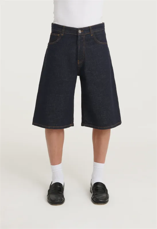 545 DENIM 02 SHORTS RAW BLUE sold by Fivefourfive
