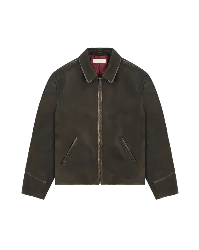 545 Premium Leather Jacket sold by Fivefourfive