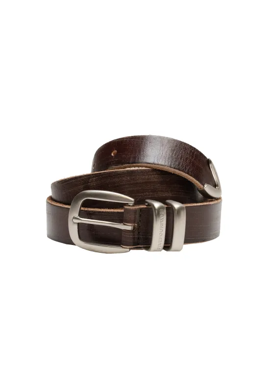 545 Aged Leather Belt sold by Fivefourfive