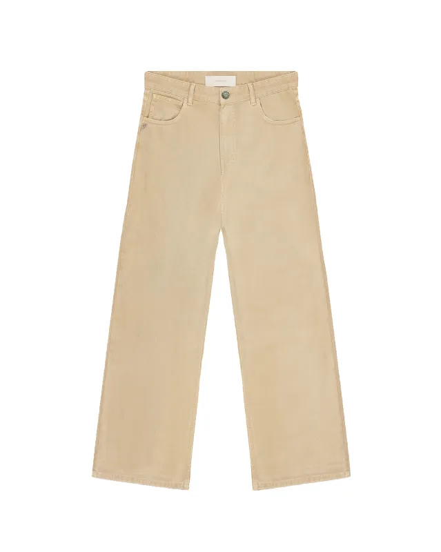 545 Denim 02 Wide Leg sold by Fivefourfive