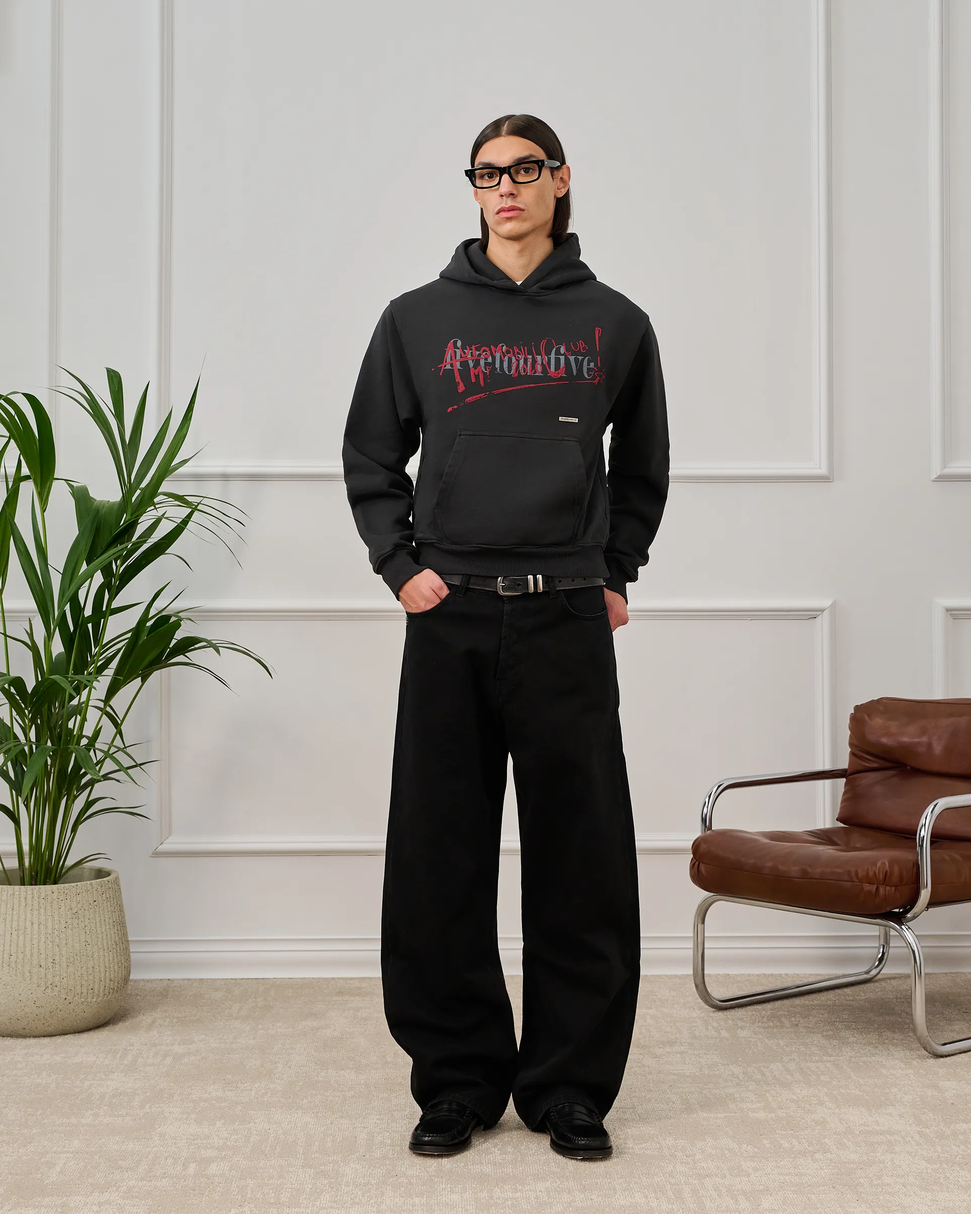 545 Automobili Club Sketch Hoodie sold by Fivefourfive product image thumbnail 2