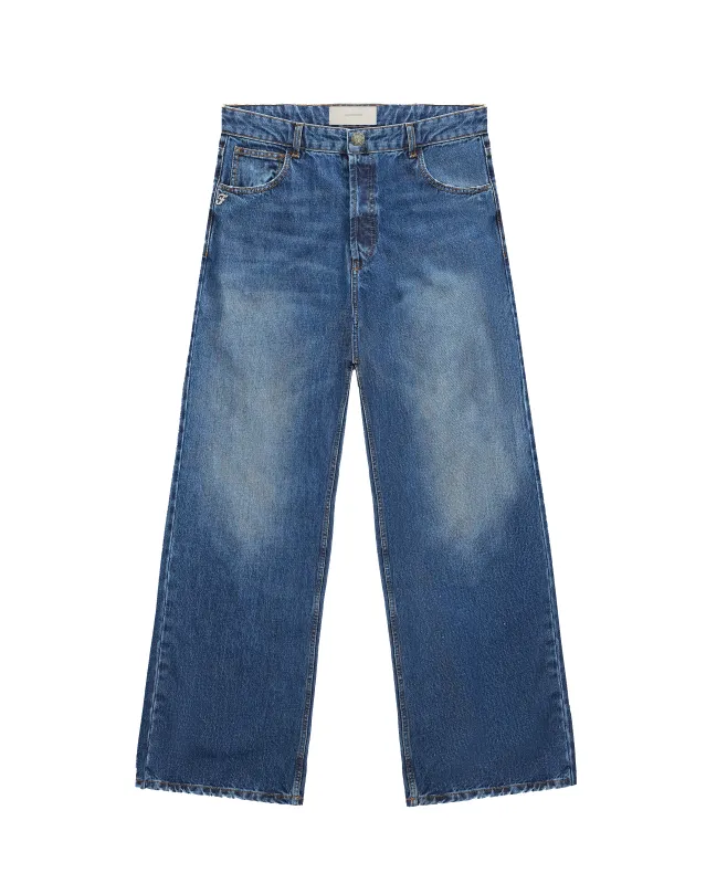 545 Denim 02 Wide Leg sold by Fivefourfive