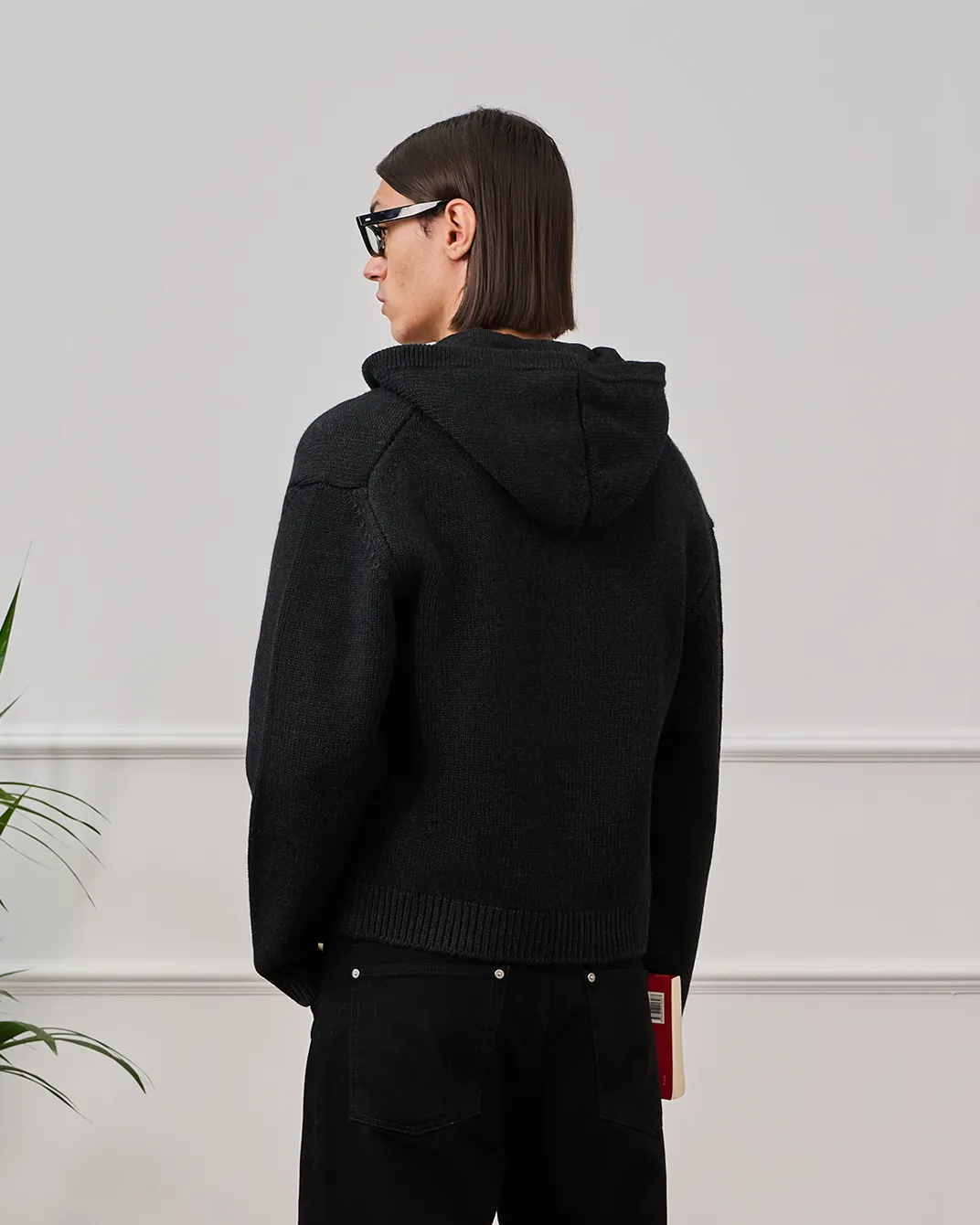 545 Knitted Zip Hoodie sold by Fivefourfive product image thumbnail 4