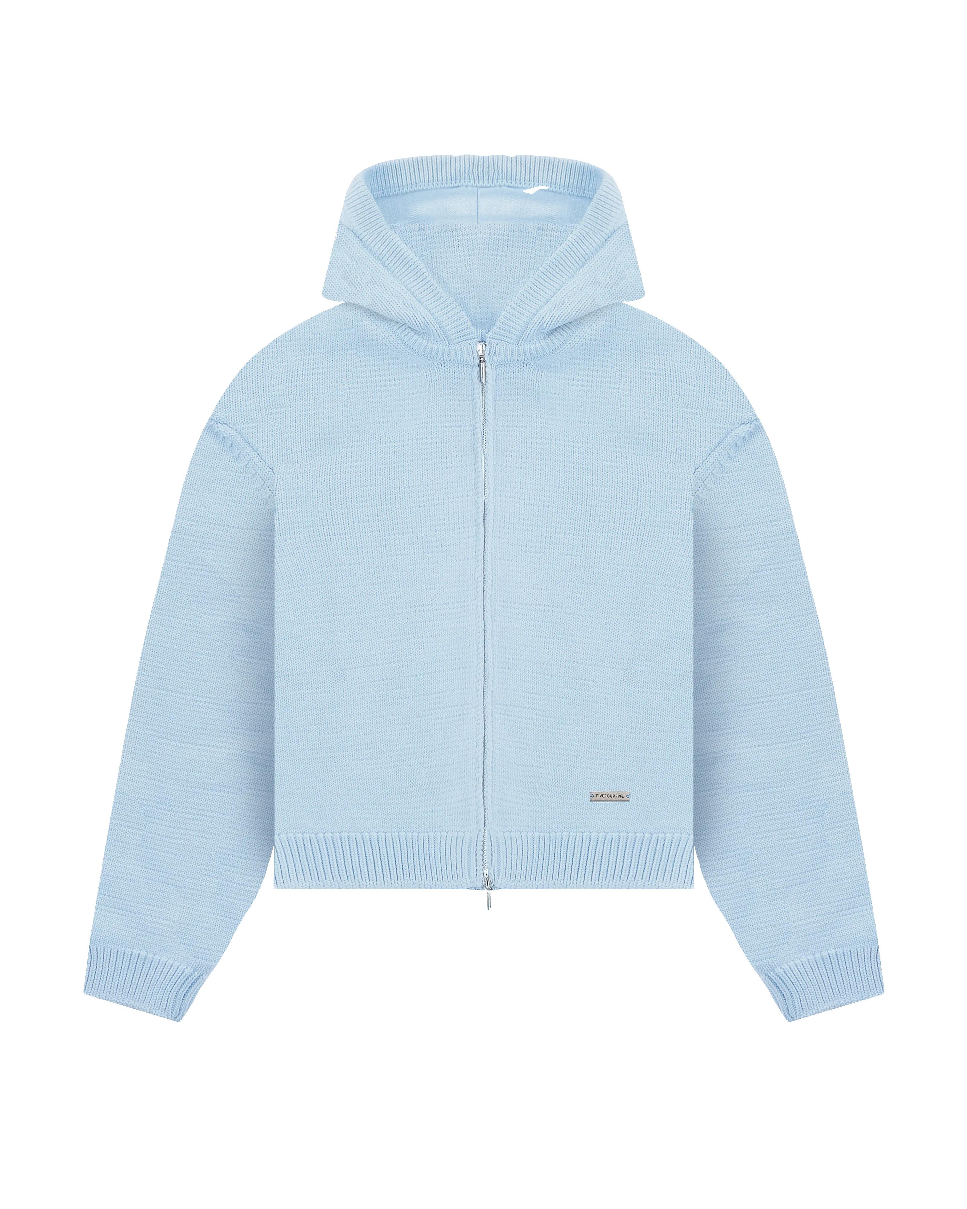 545 Knitted Zip Hoodie sold by Fivefourfive product image thumbnail 2