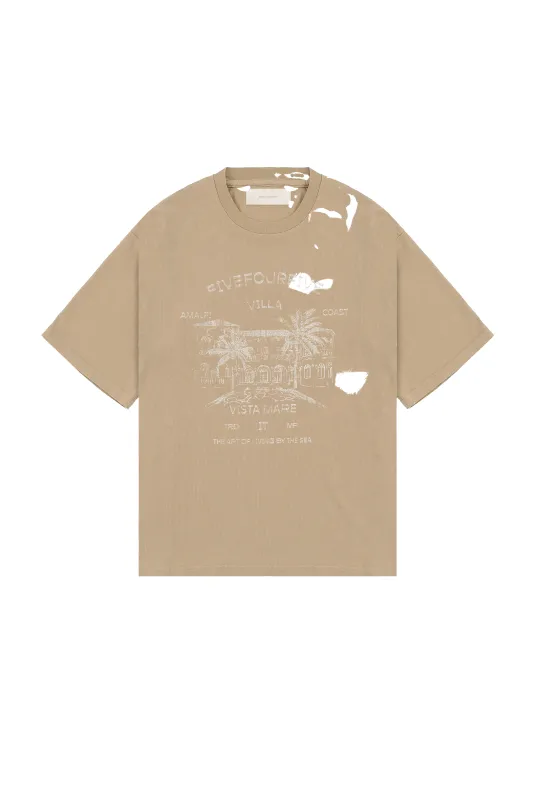 545 SUMMER VILLA TEE SAND sold by Fivefourfive
