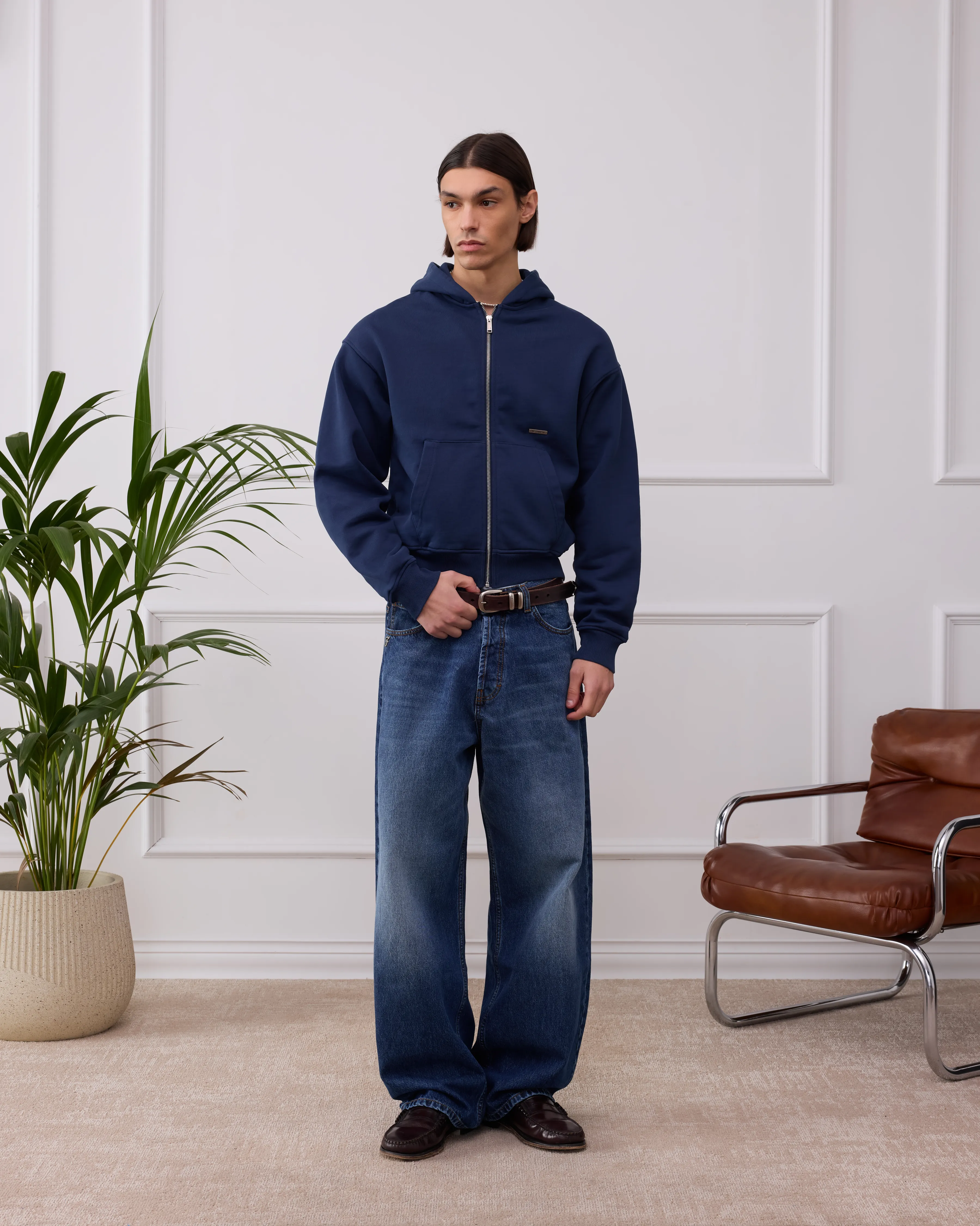 545 Everyday Zip Hoodie sold by Fivefourfive product image thumbnail 2