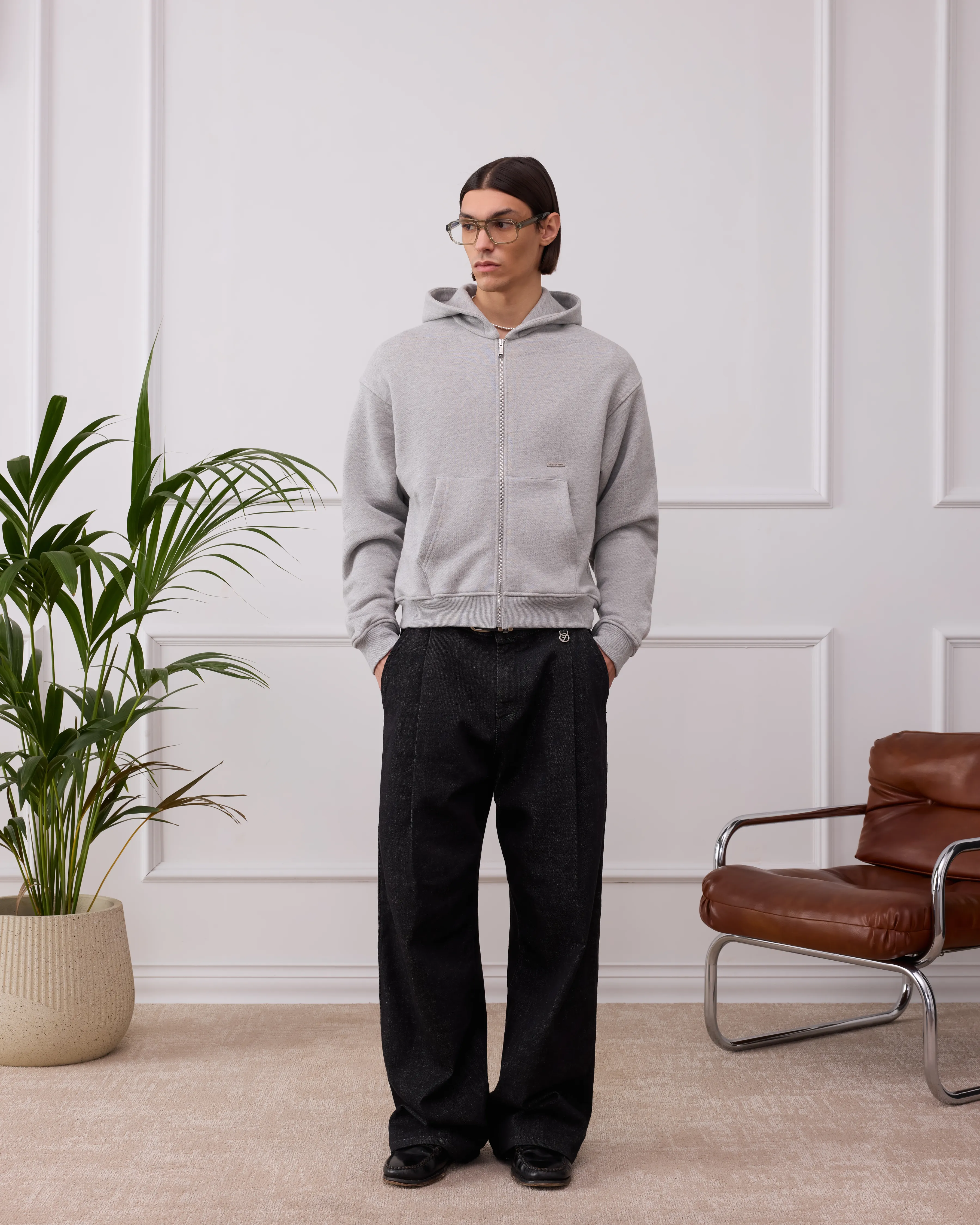 545 Everyday Zip Hoodie sold by Fivefourfive product image thumbnail 2