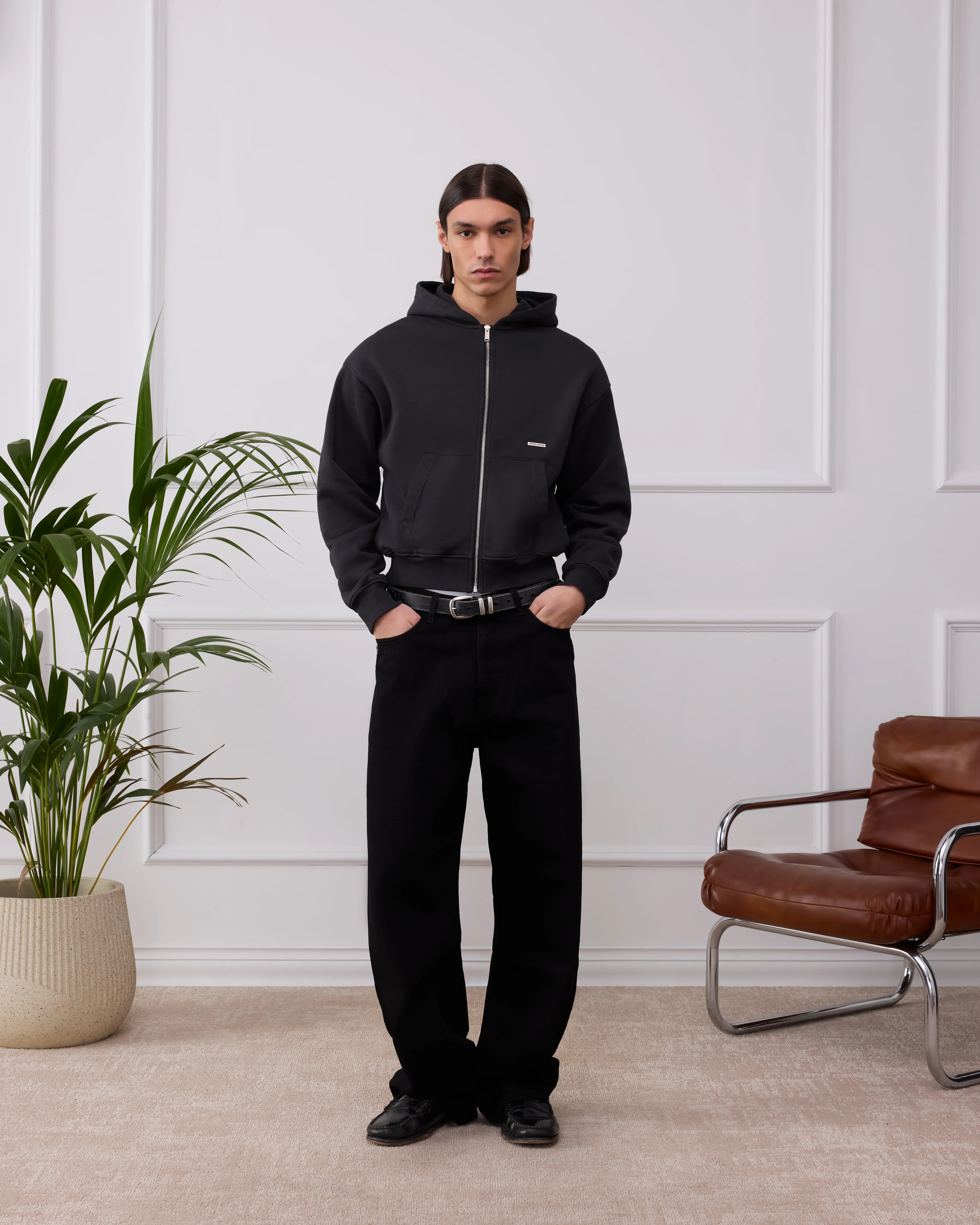 545 Everyday Zip Hoodie sold by Fivefourfive product image thumbnail 2