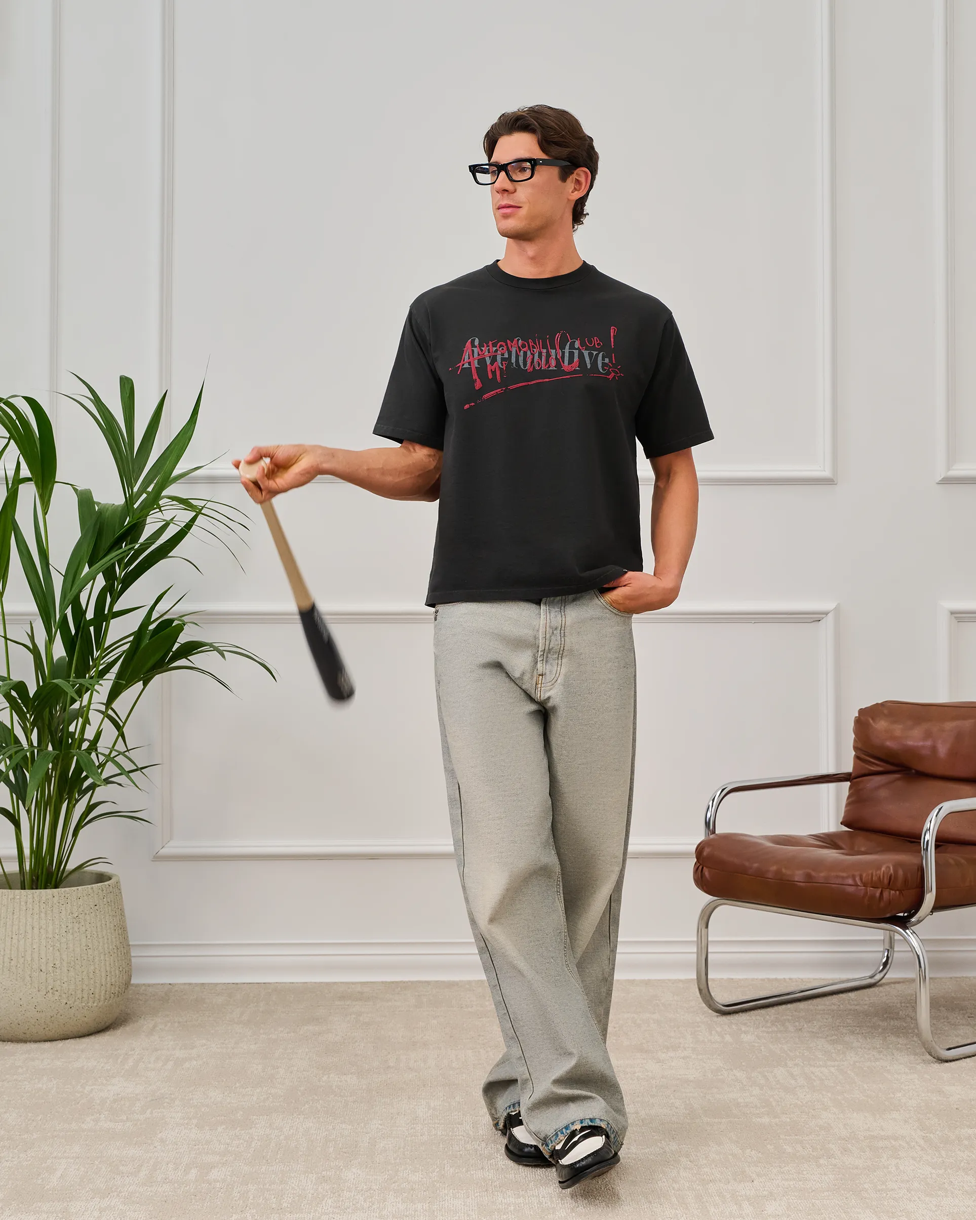 545 Automobili Club Sketch Tee sold by Fivefourfive product image thumbnail 2