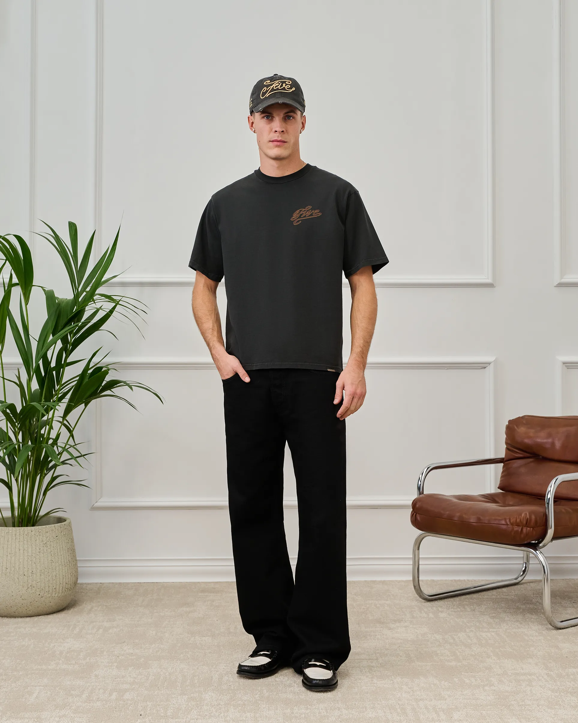 545 Five Logo Tee sold by Fivefourfive product image thumbnail 3