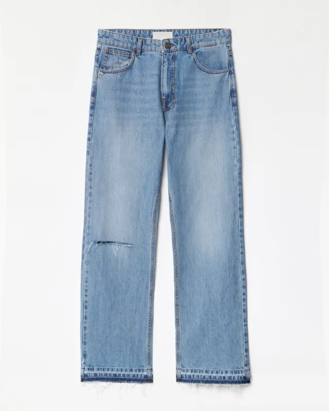 545 Denim 01 Distressed Regular made by Fivefourfive