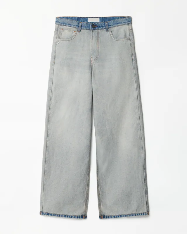 545 Denim 02 Wide Leg made by Fivefourfive