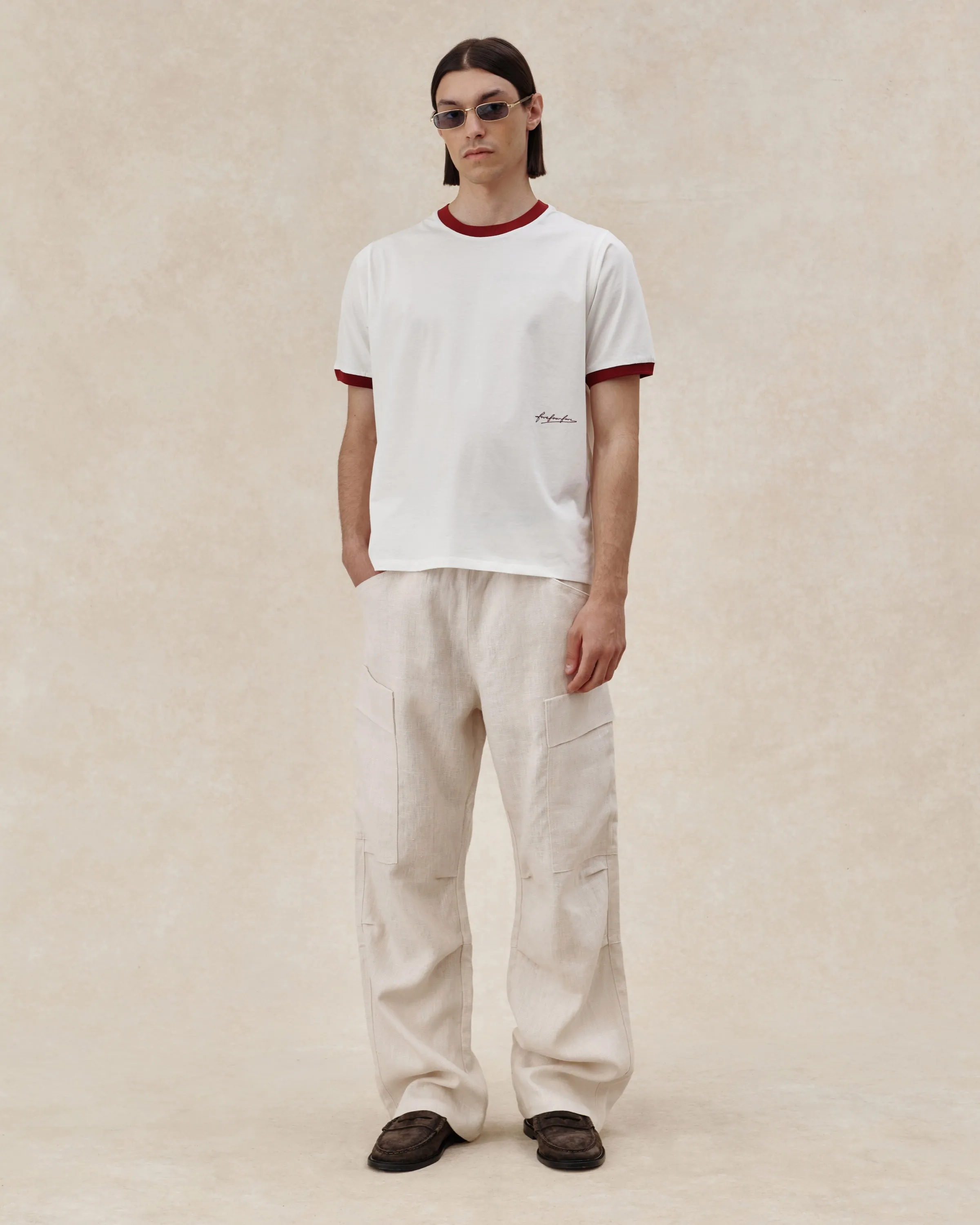545 Ultralight Contrast Tee sold by Fivefourfive product image thumbnail 4