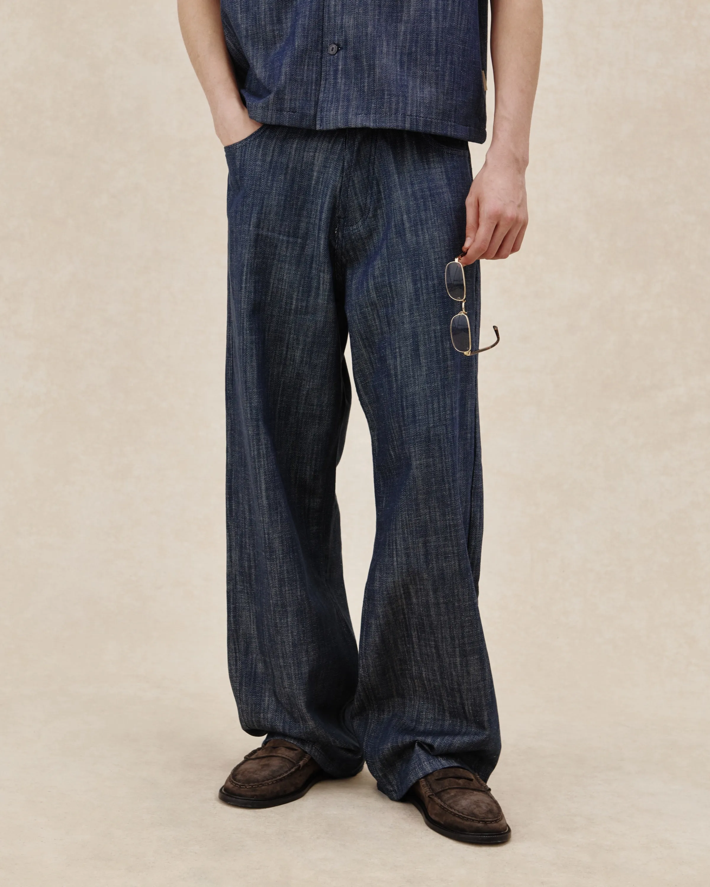 545 Lightweight Raw Denim 02 sold by Fivefourfive product image thumbnail 5