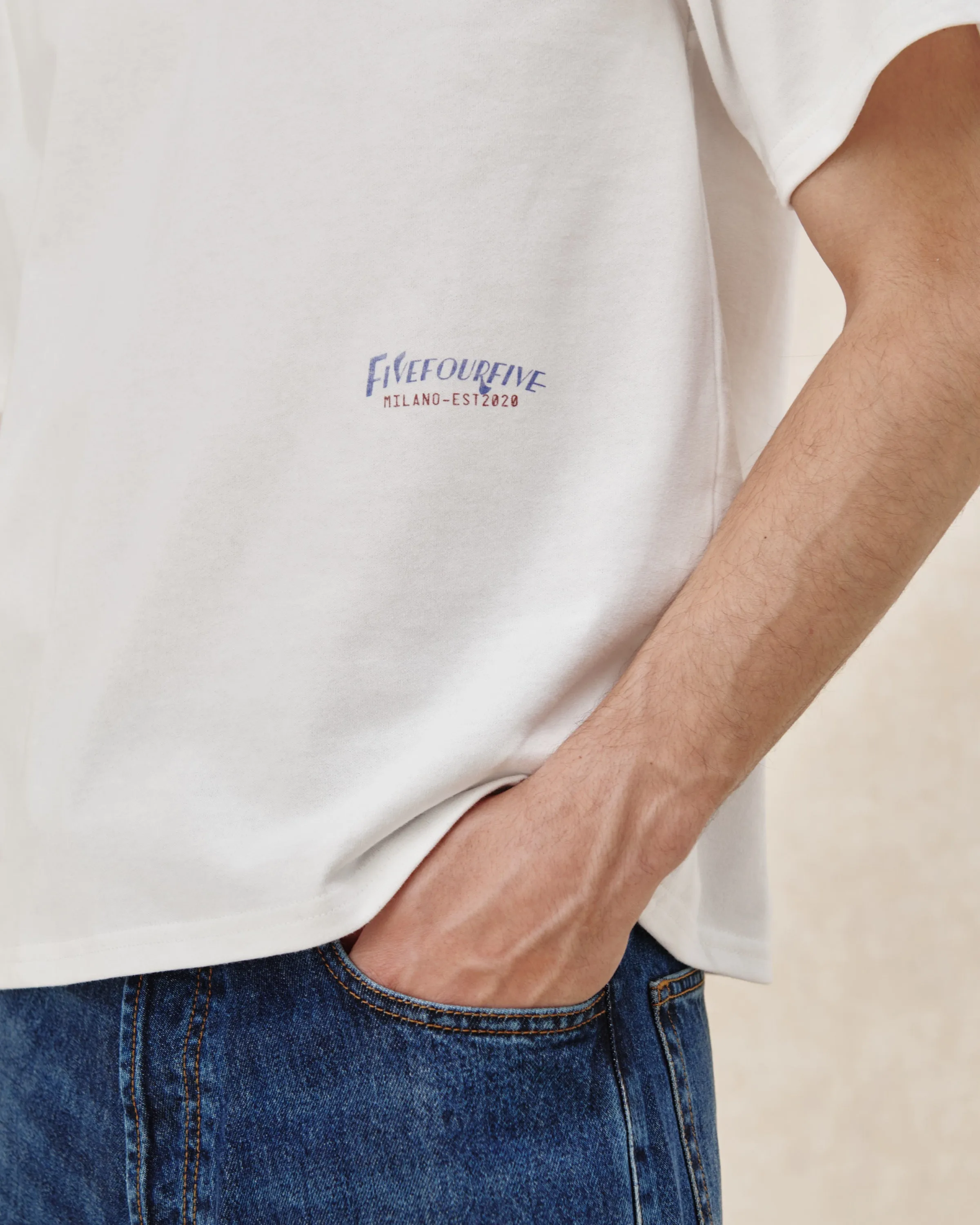 545 Automobili Club Helmet Tee sold by Fivefourfive product image thumbnail 3