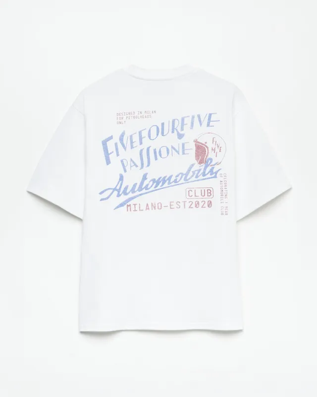 545 Automobili Club Helmet Tee made by Fivefourfive