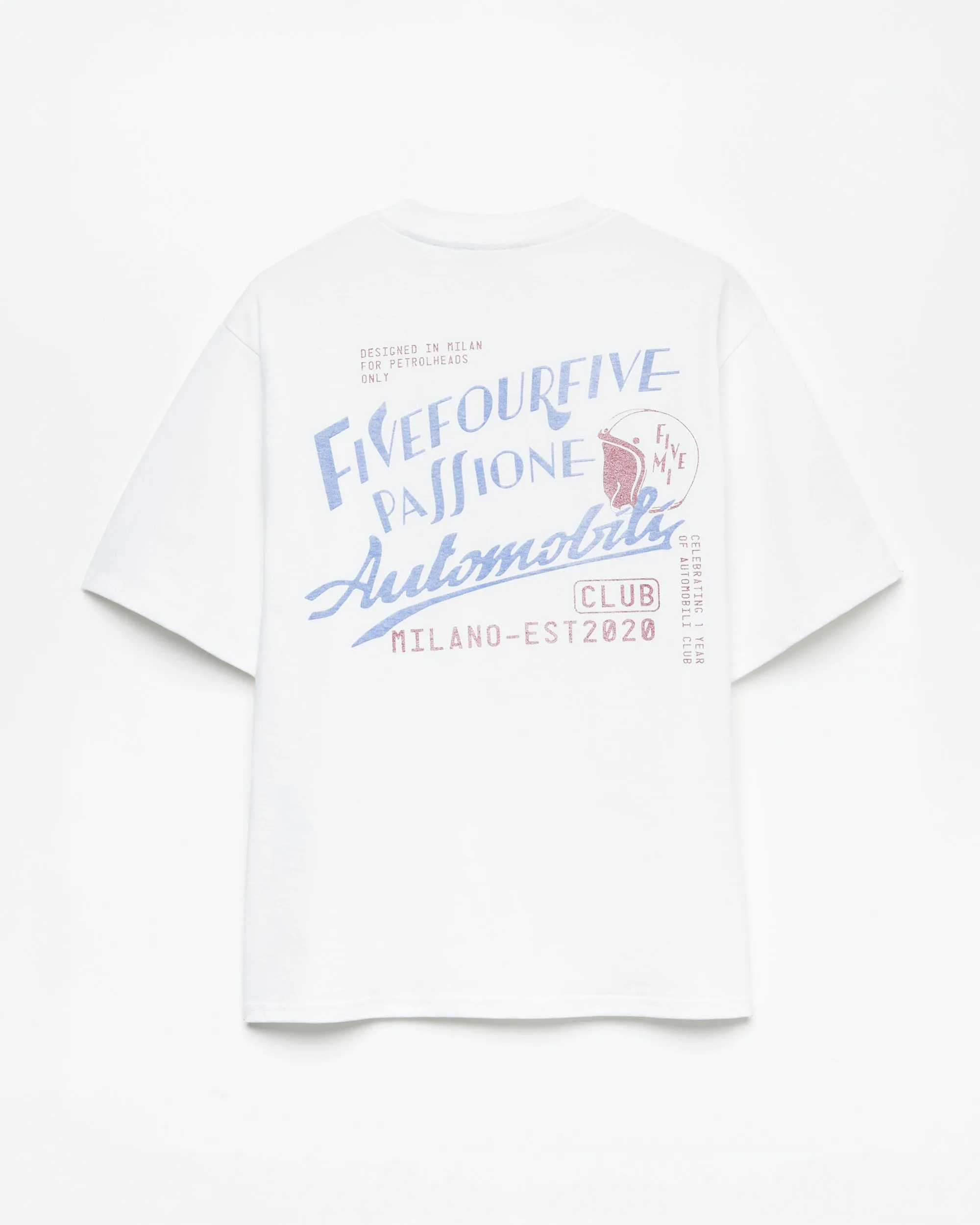 545 Automobili Club Helmet Tee sold by Fivefourfive