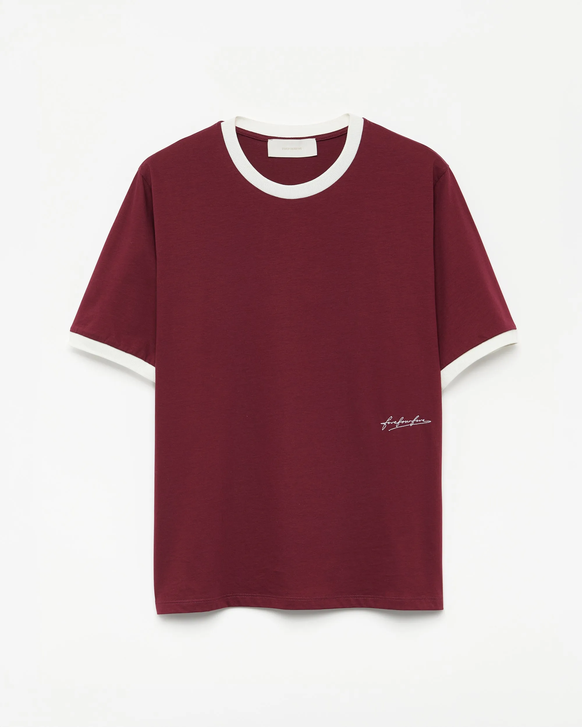 545 Ultralight Contrast Tee sold by Fivefourfive