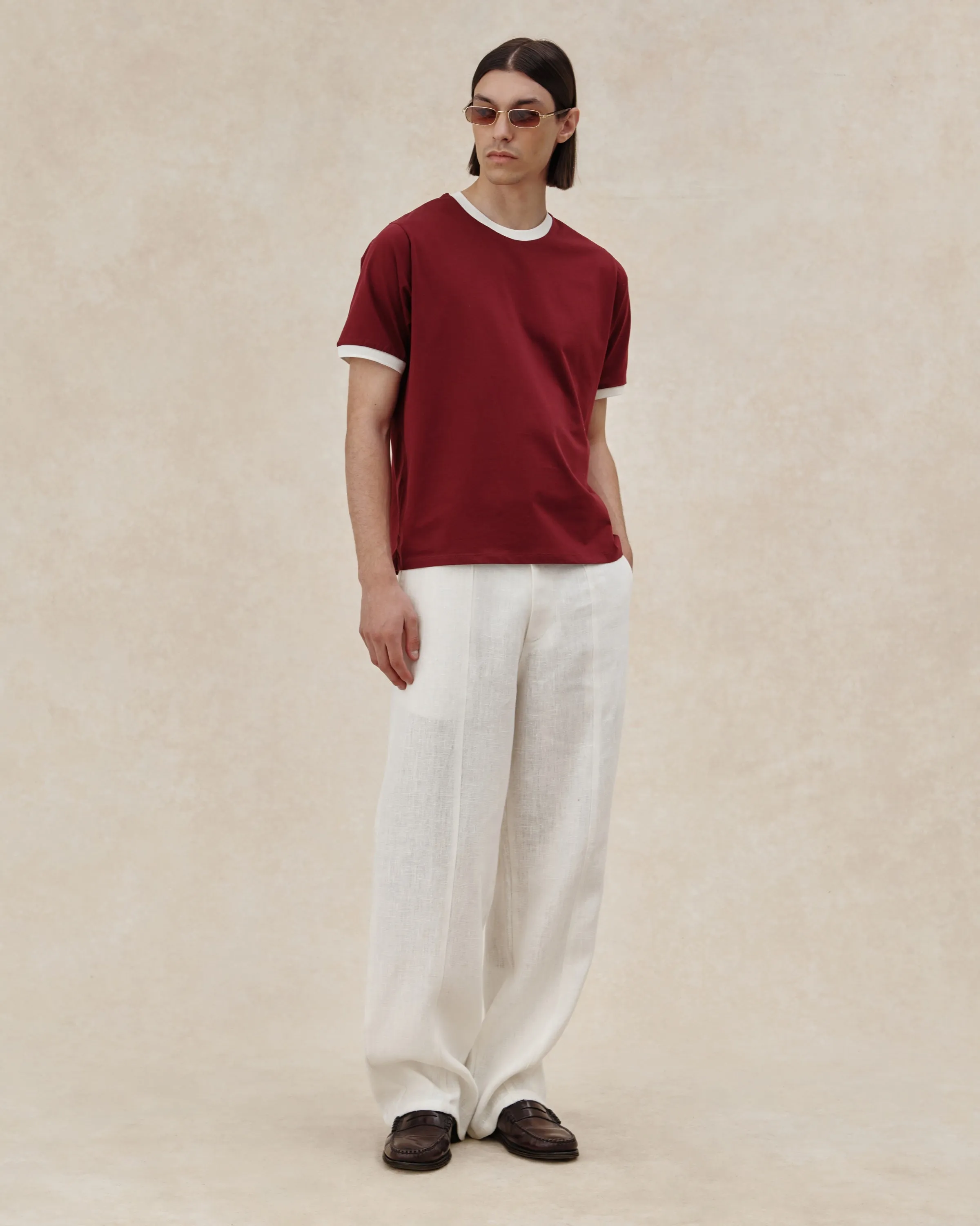 545 Ultralight Contrast Tee sold by Fivefourfive product image thumbnail 4