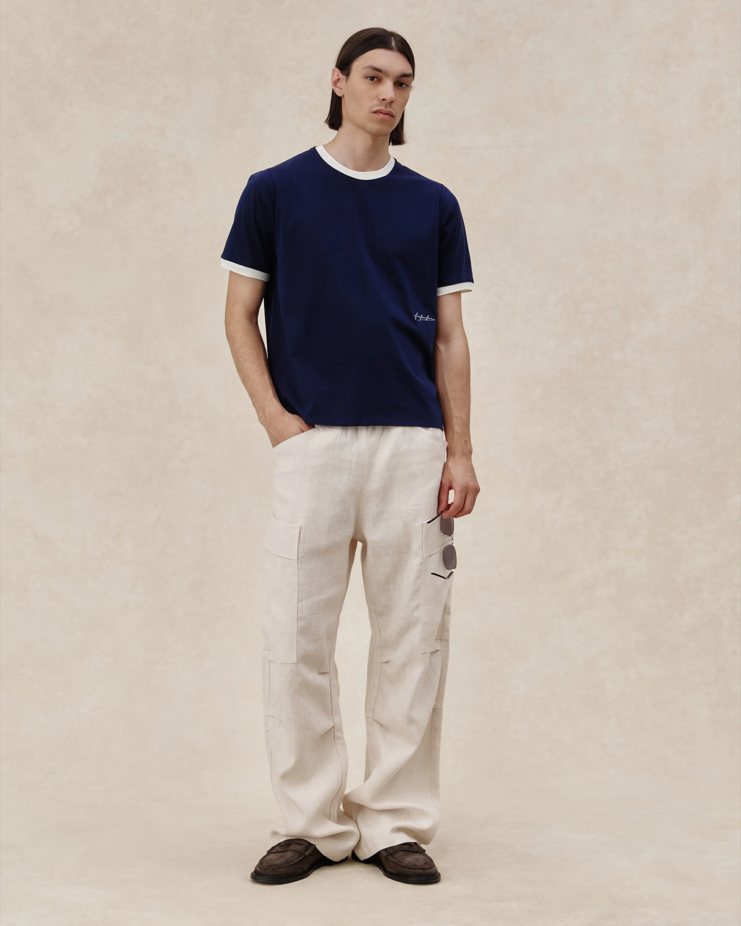 545 Ultralight Contrast Tee sold by Fivefourfive product image thumbnail 4