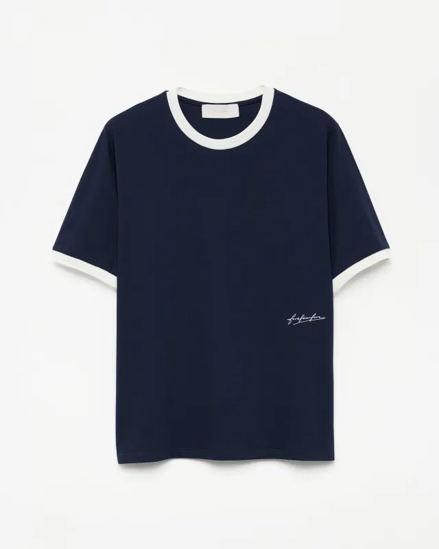 545 Ultralight Contrast Tee made by Fivefourfive