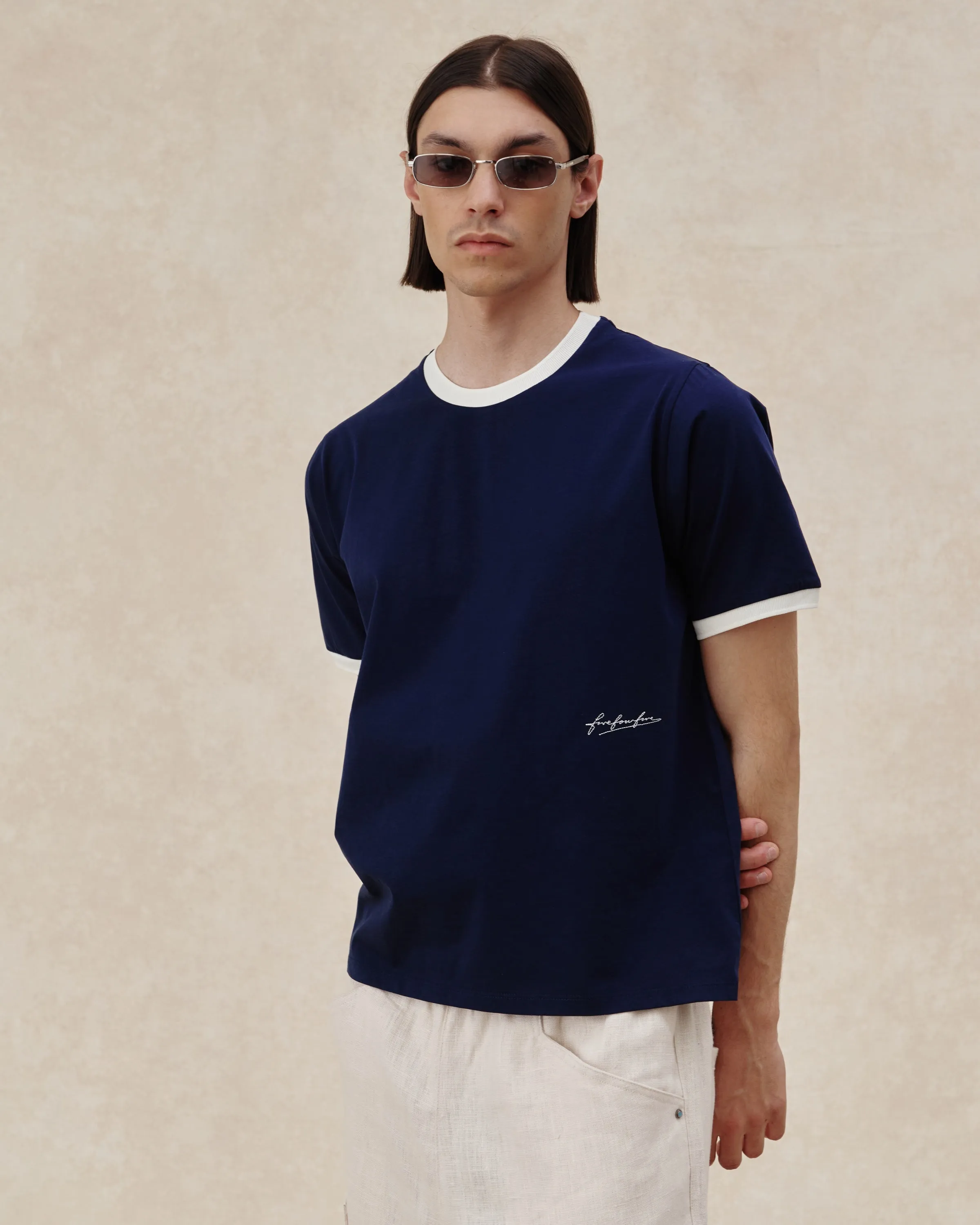 545 Ultralight Contrast Tee sold by Fivefourfive product image thumbnail 2