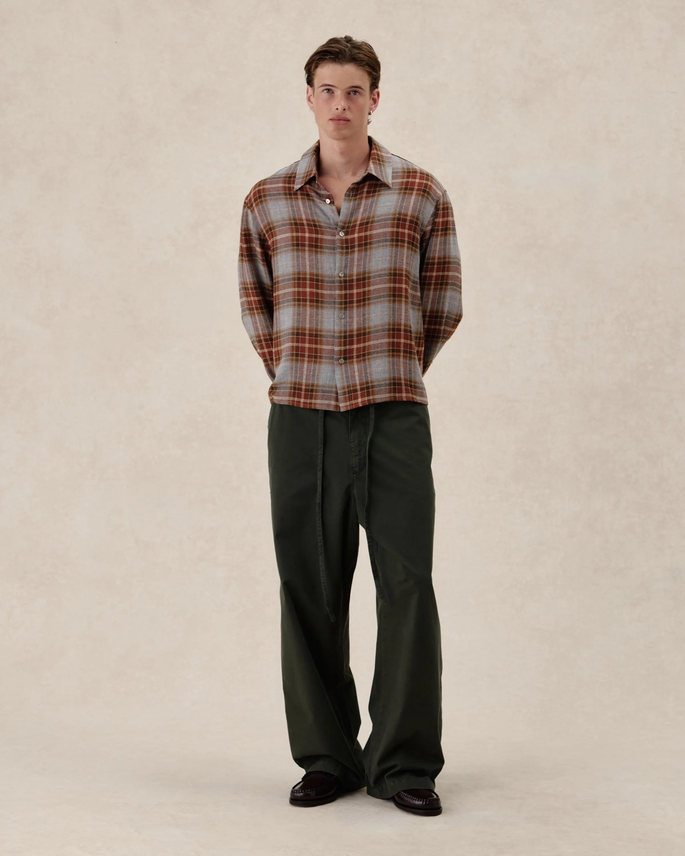 545 Checkered Shirt sold by Fivefourfive product image thumbnail 3